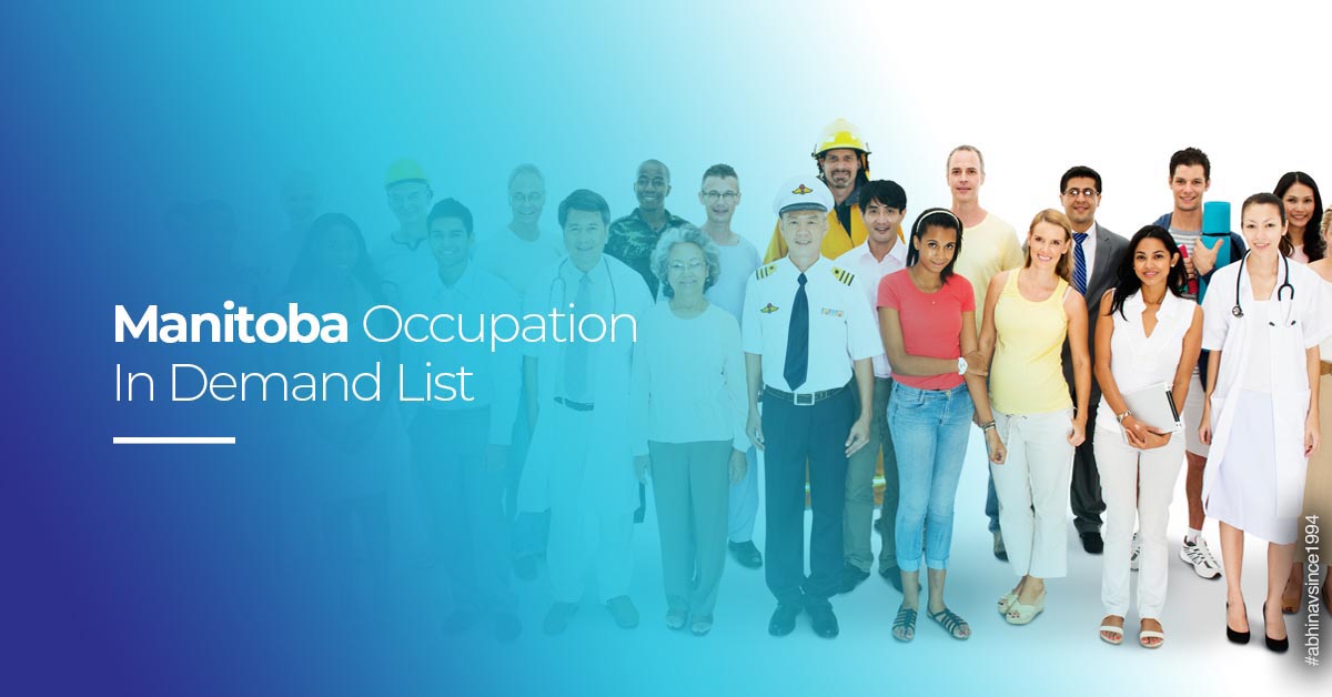 Manitoba Occupation in Demand 2022 Manitoba Demand Occupation List